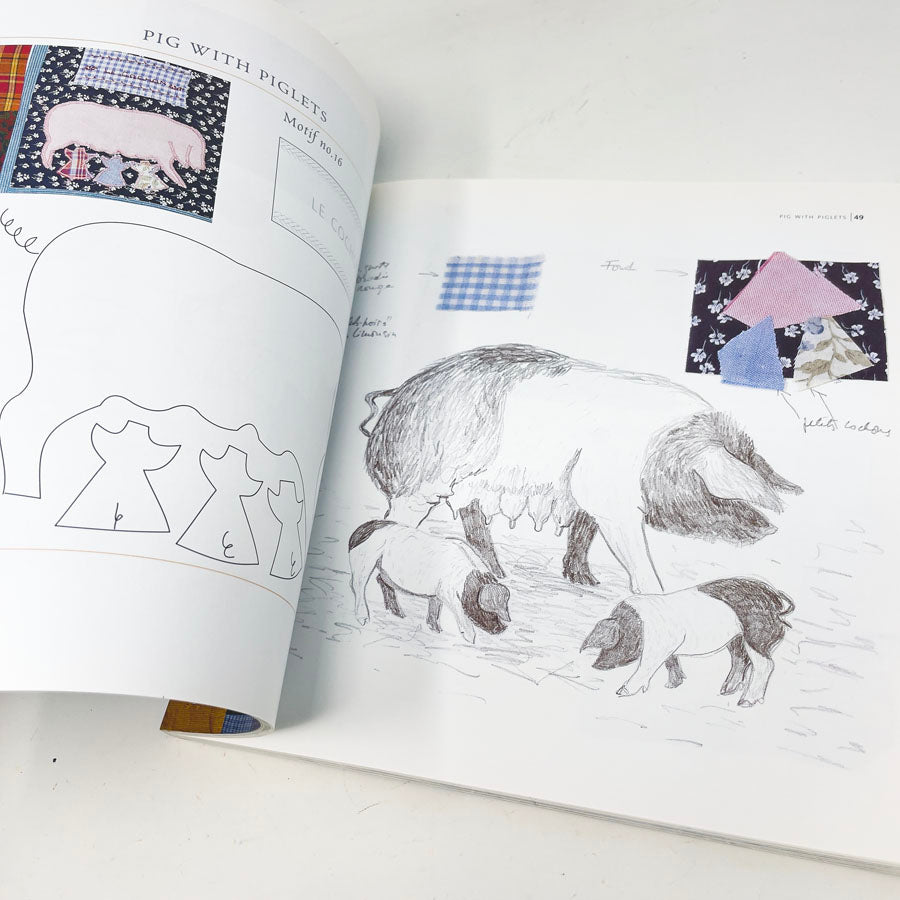 "The Farmyard in Patchwork and Applique" by Helene Martin