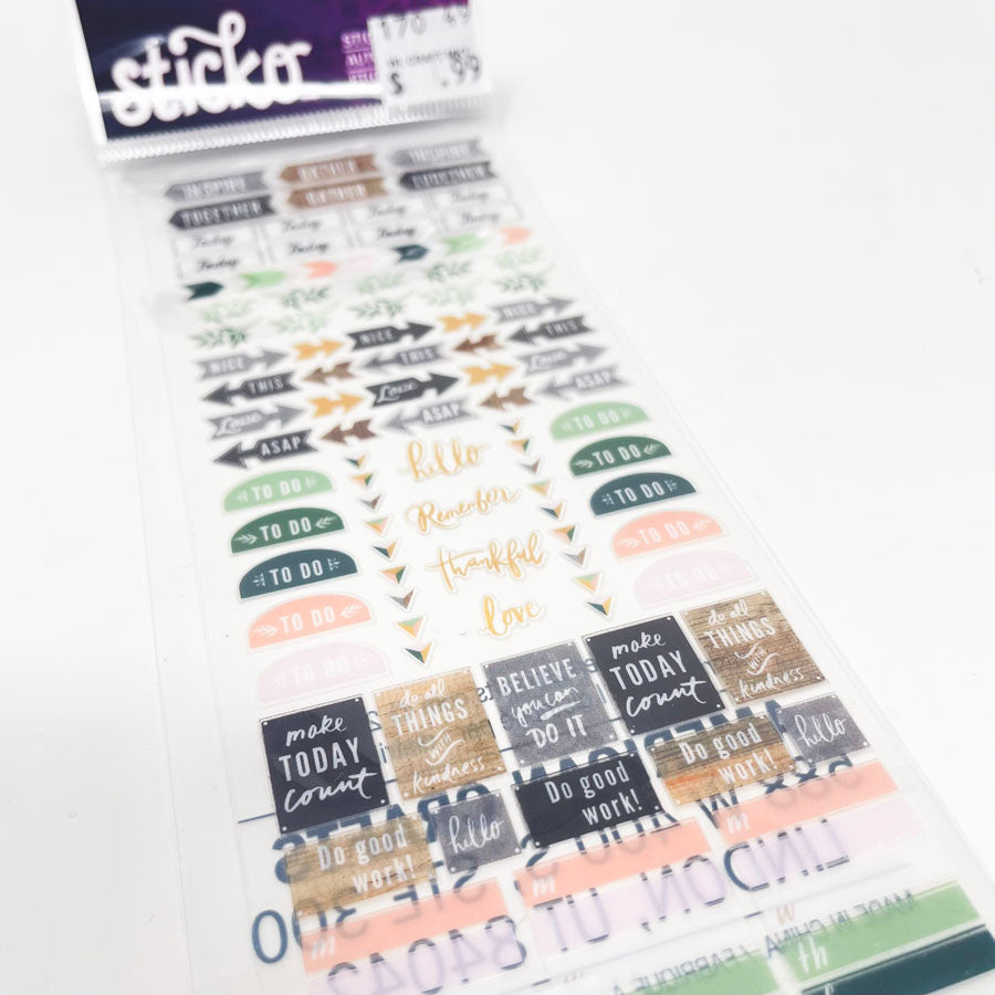 Sticko Day Planner Sticker Bundle (2)