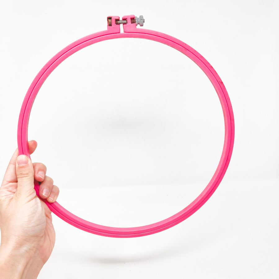 10" Embroidery Hoop - Plastic