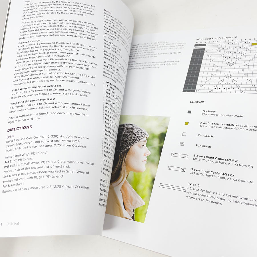 "Homestead Cables" by Knit Picks