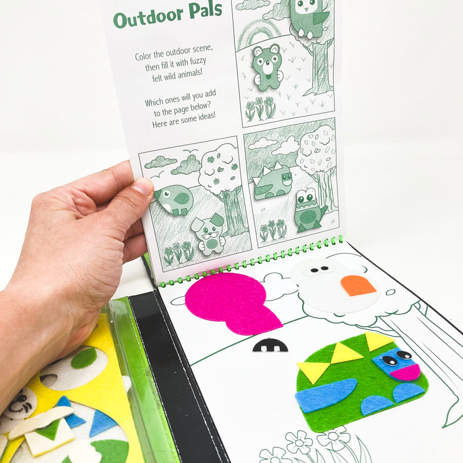 Craft Friends Stickers Activity On the Go Set
