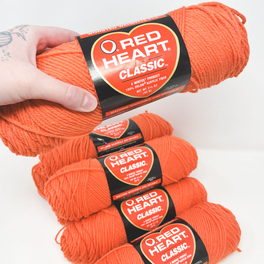 Red Heart Classic Yarn - Red