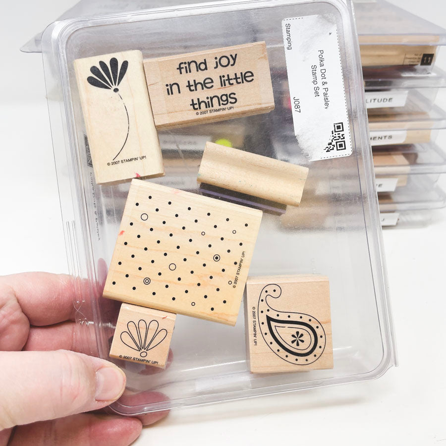 Stampin' Up! MORE Medium Box Sets of Rubber Stamps - Pick a Design