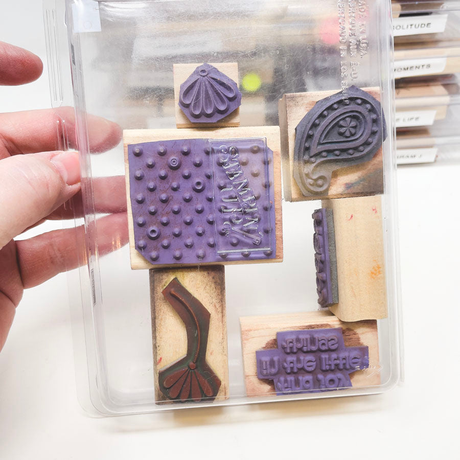 Stampin' Up! MORE Medium Box Sets of Rubber Stamps - Pick a Design