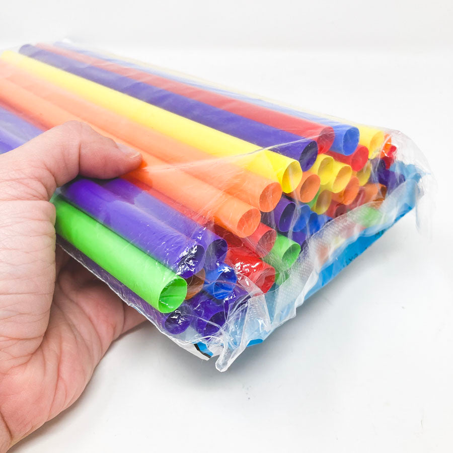 Colorful Milkshake Straws