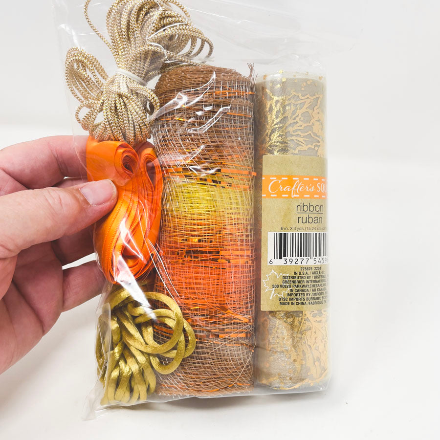 Bundle of Gold Ribbon Remnants
