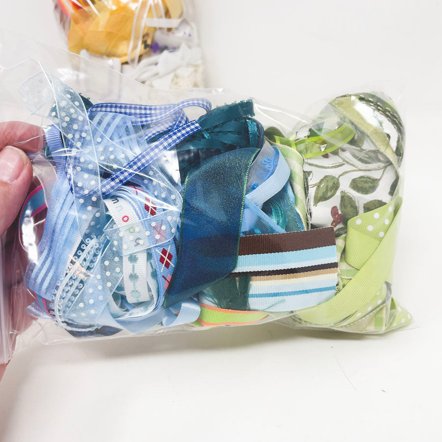 Bundle of Various Ribbon Remnants - You choose