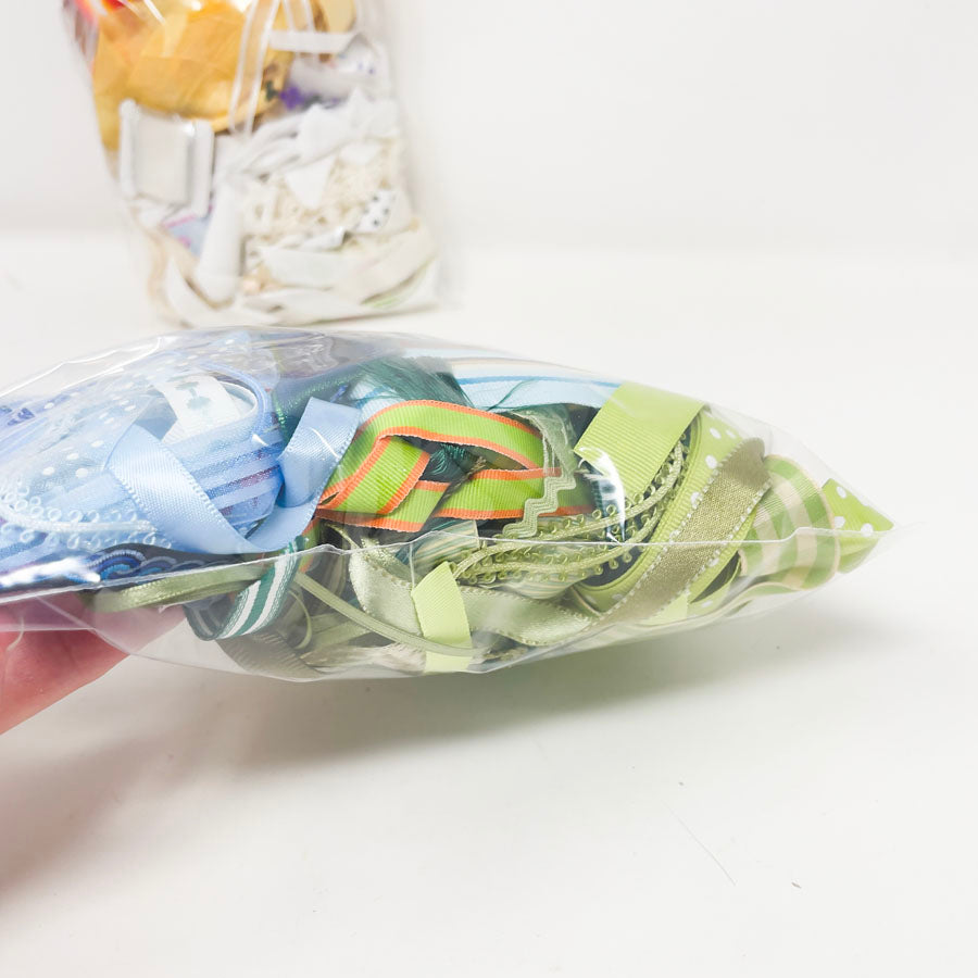 Bundle of Various Ribbon Remnants - You choose