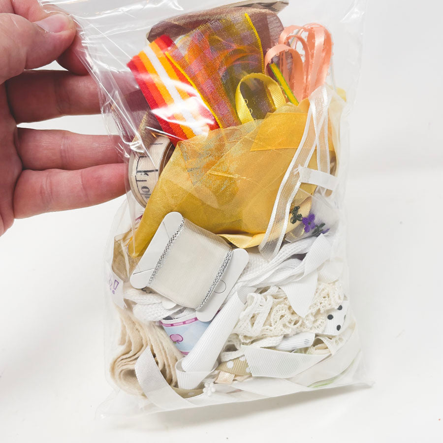 Bundle of Various Ribbon Remnants - You choose