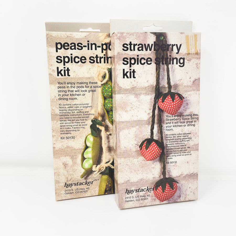 Vintage Kitchen Spice String Craft - Sewing Kits