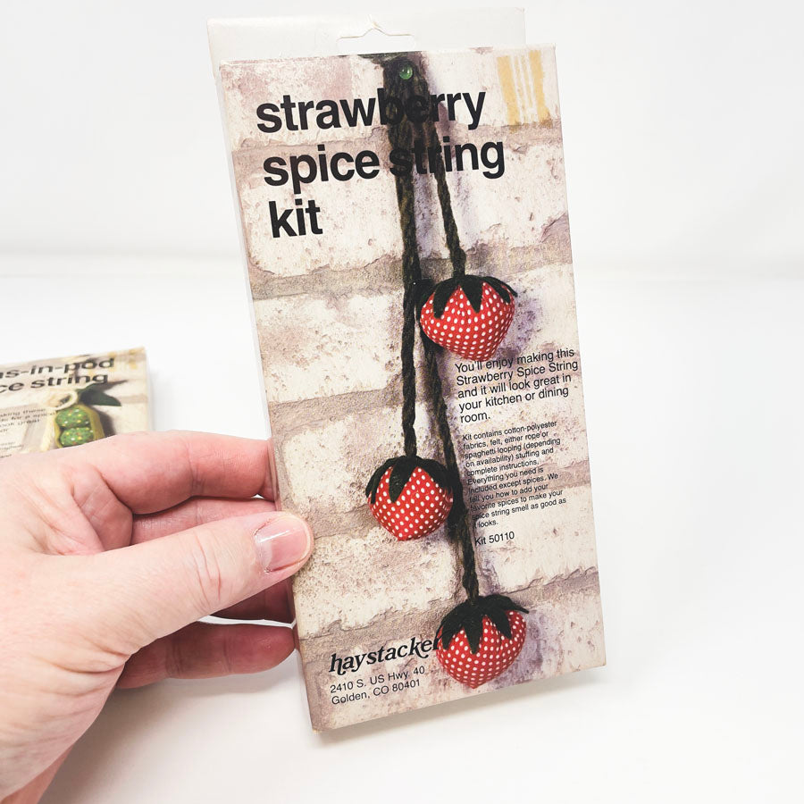 Vintage Kitchen Spice String Craft - Sewing Kits