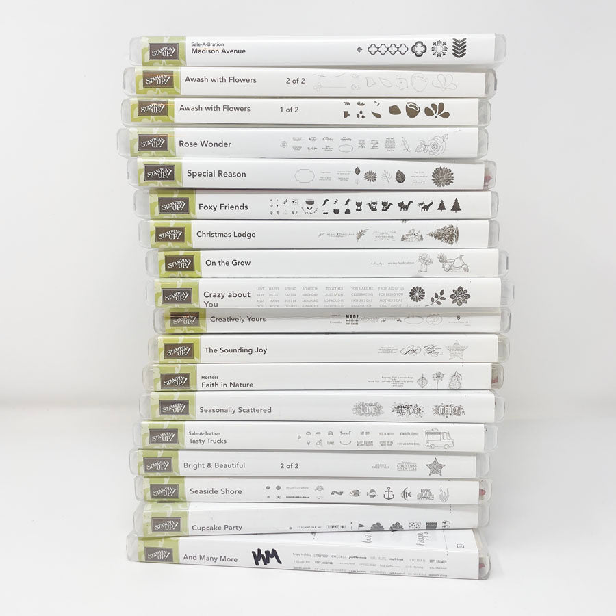 Stampin' Up Cling Stamp Sets