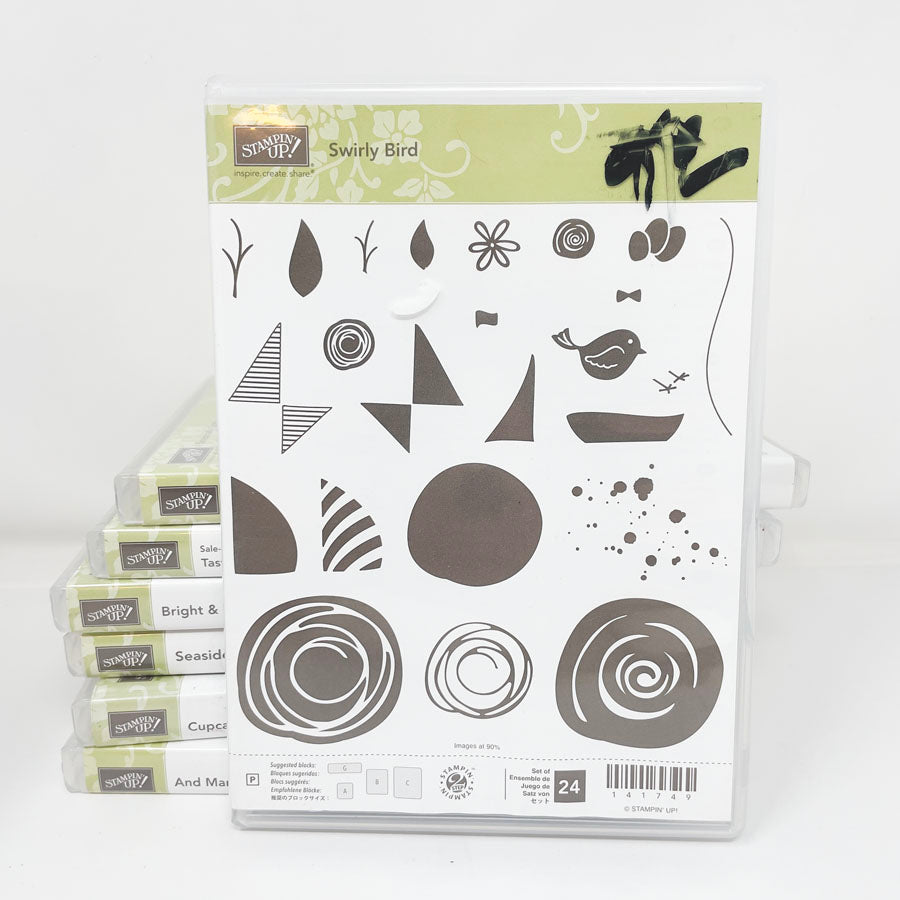 Stampin' Up Cling Stamp Sets