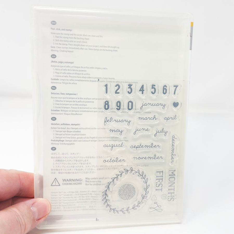 Hello Baby - Stampin' Up Project Life Stamp Set