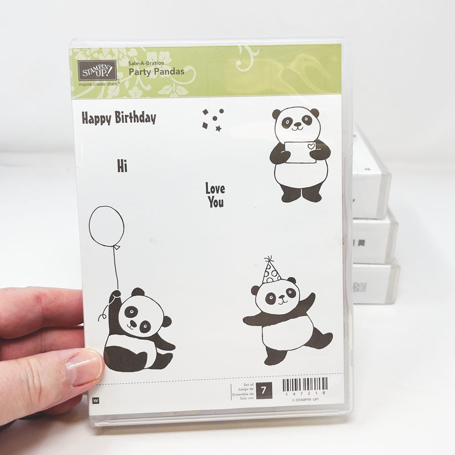 Wood Stamp Sets by Stampin' Up