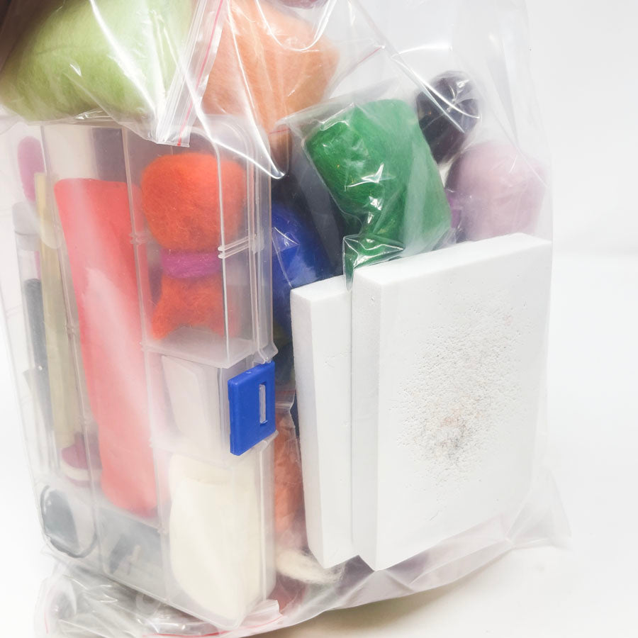 DIY Felting Supply & Tool Stash