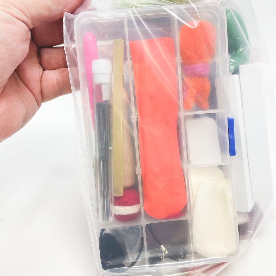 DIY Felting Supply & Tool Stash