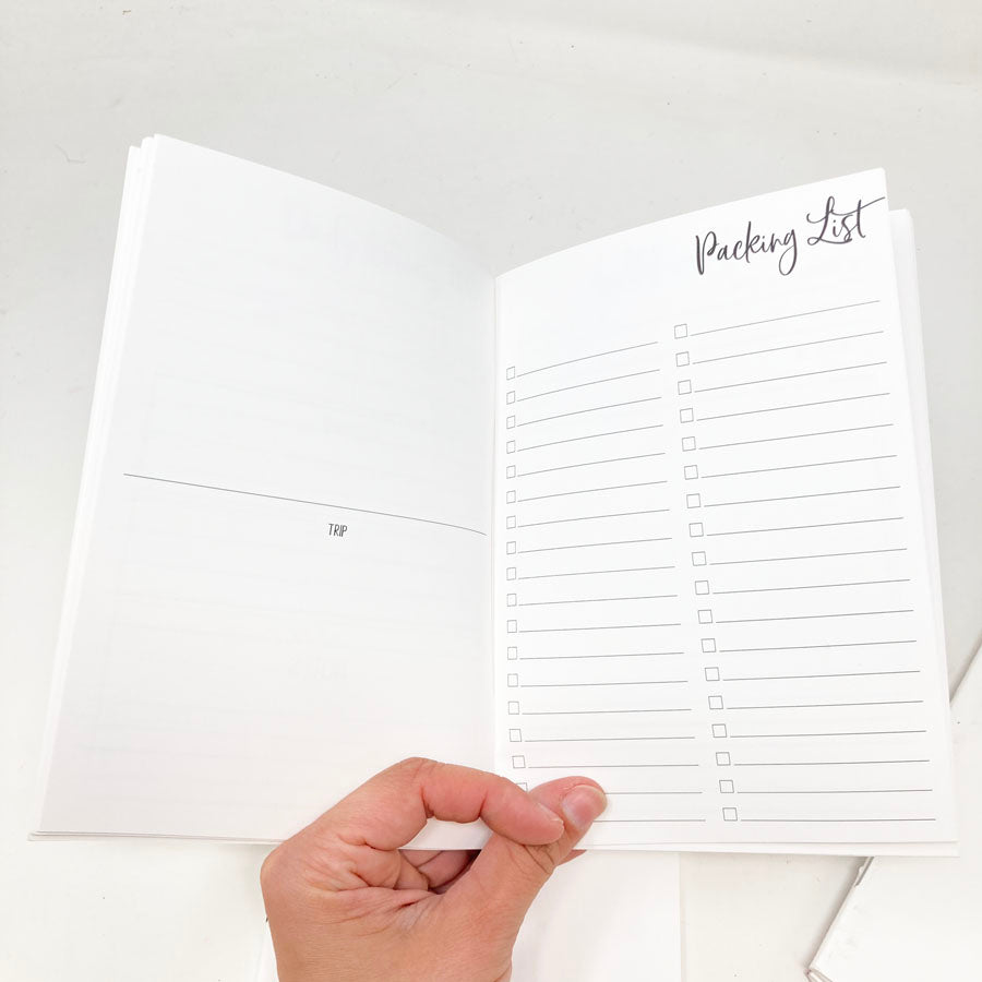 White Planner/Travel/Journal Insert Bundles