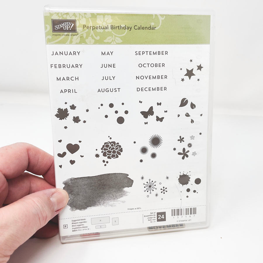 More Stampin' Up Cling Stamp Sets