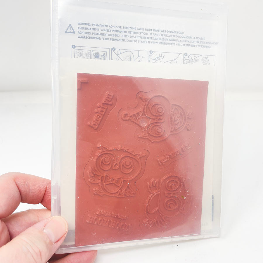 Stampin' Up Clear Mount/Cling Stamp Sets