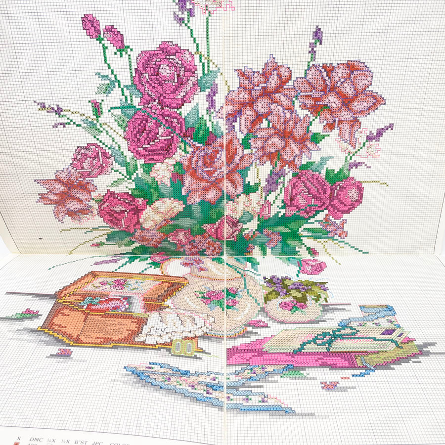 Cherished Moments Counted Cross Stitch Pattern