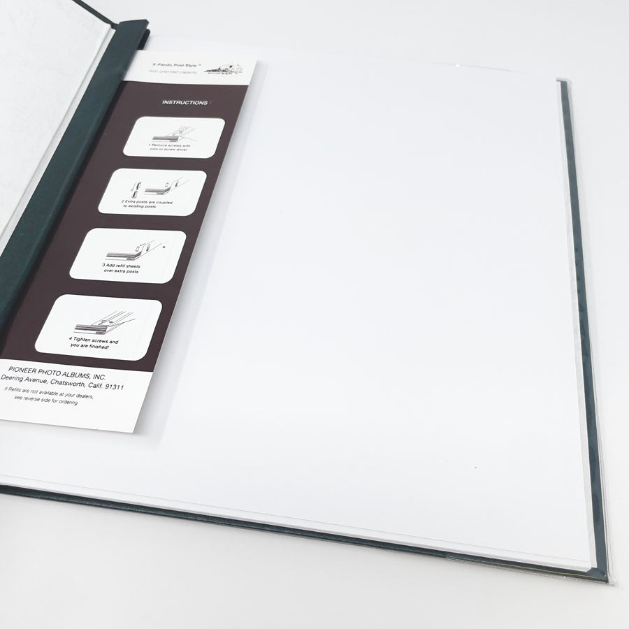 Pioneer Deluxe Memory Scrapbook - Hunter Green