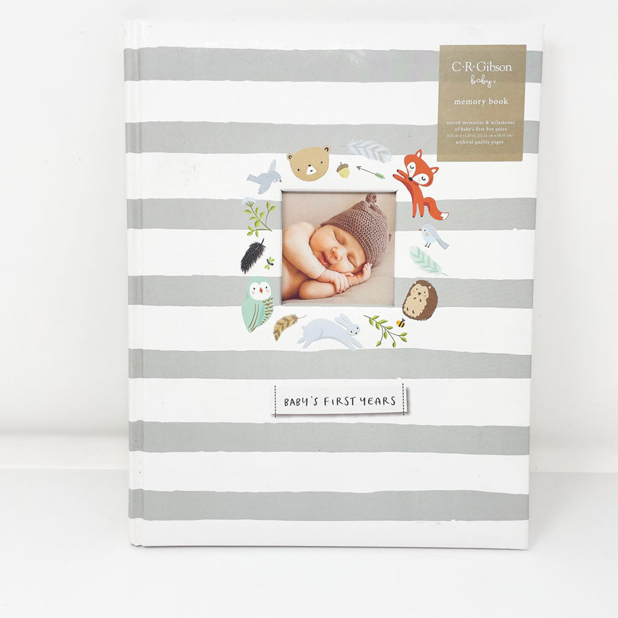 CR Gibson Baby Memory Book