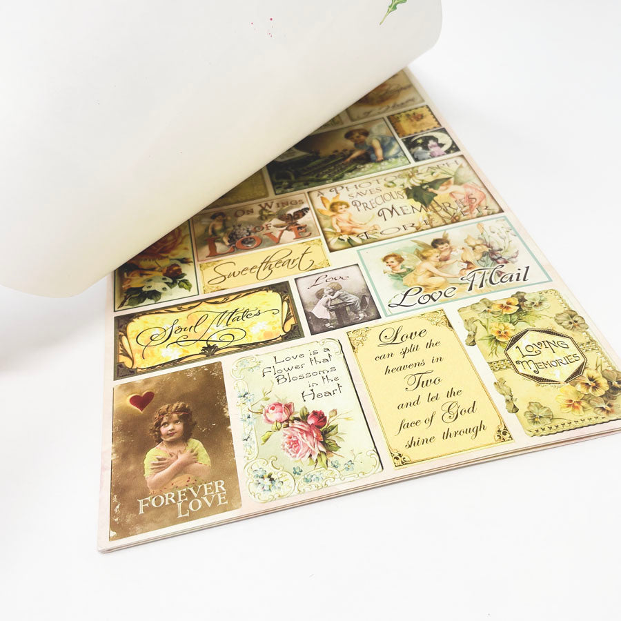 Victorian Collage Cut Sheets (3)