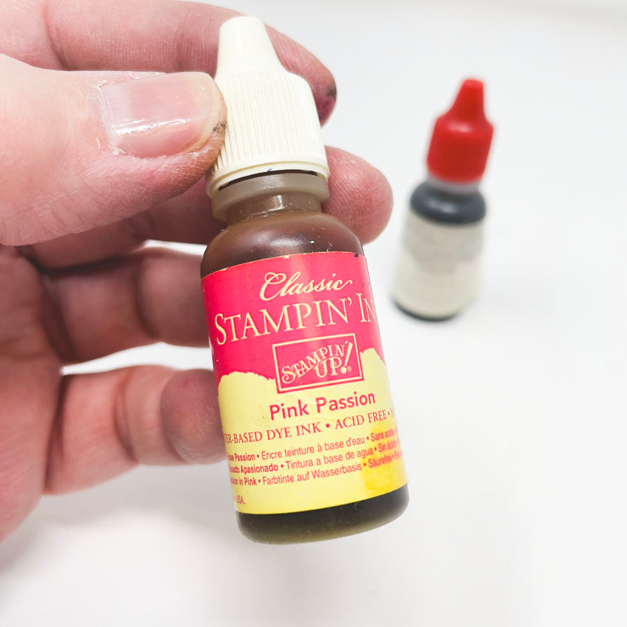 Pink Passion Stampin' Up Stamp Pad Re-Inker