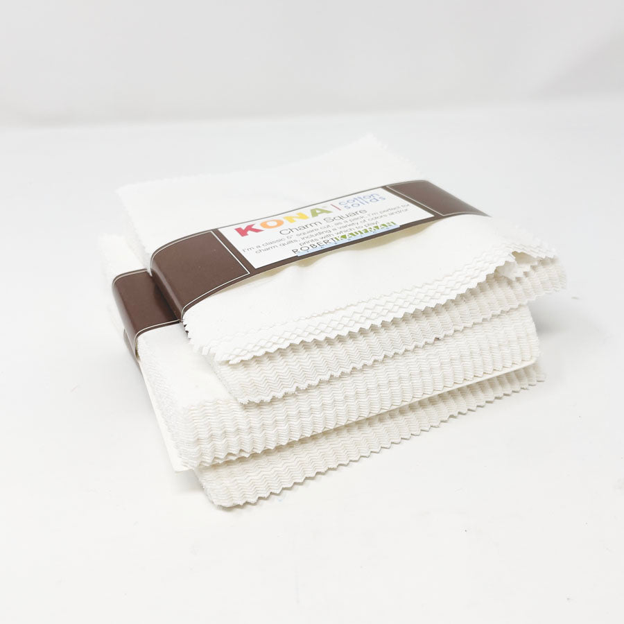 Kona Cotton Solids Charm Square Fabric Pack
