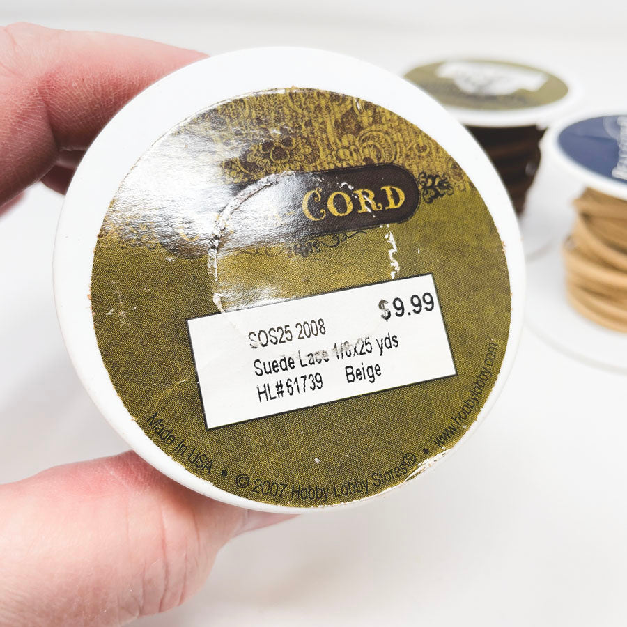 Suede Lace Spools