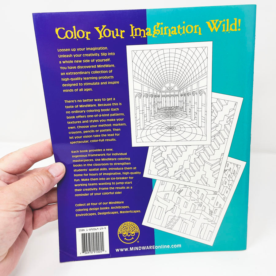 Archiscapes Coloring Book by Mindware