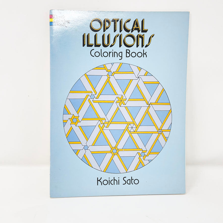 Optical Illusions Coloring Book by Dover