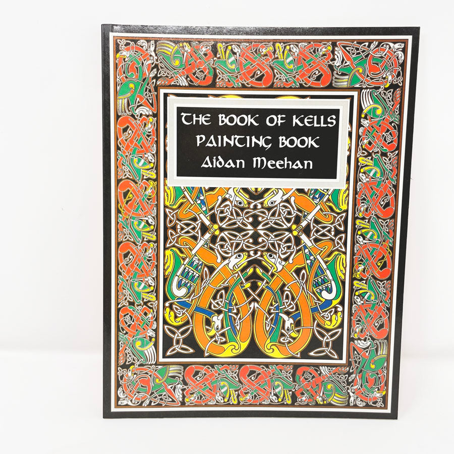 The Book of Kells Painting Book by Aidan Meehan