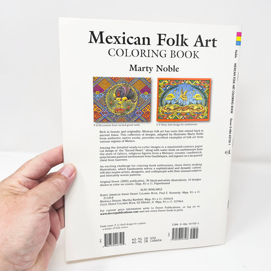 Mexican Folk Art Coloring Book by Dover