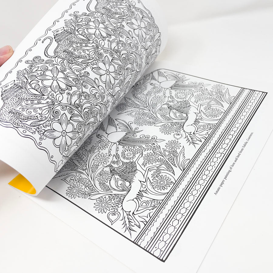 Mexican Folk Art Coloring Book by Dover