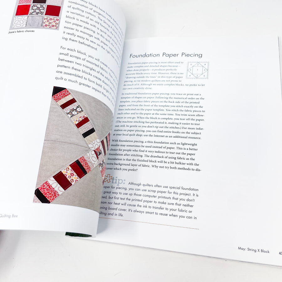 "The Modern Quilting Bee Block Party" Book