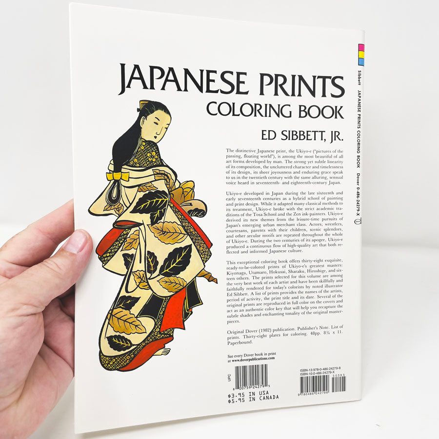 Japanese Prints Coloring Book by Dover