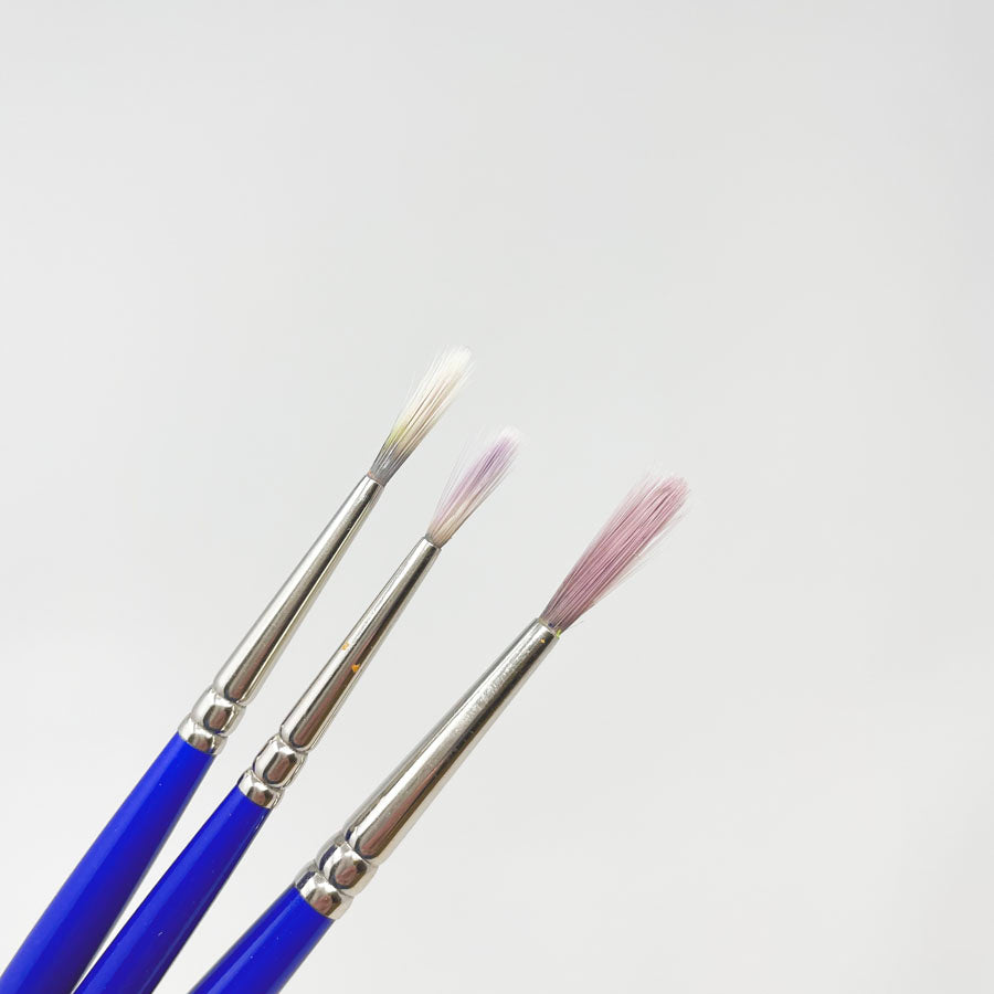 BLICK Scholastic Wonder White Paintbrushes - 3 Pack