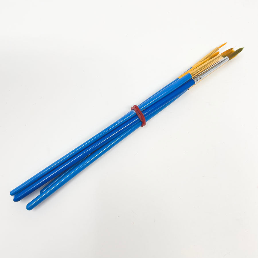Small Watercolor Paintbrushes - 5 Pack