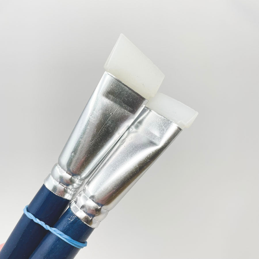 Rubber Flathead Shaper or Spatula - 2 Set