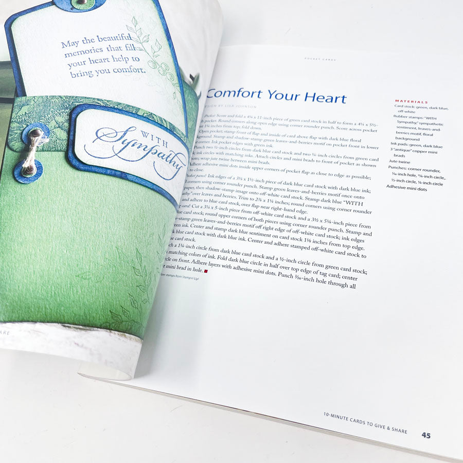 "10-Minute Cards to Give and Share" Book