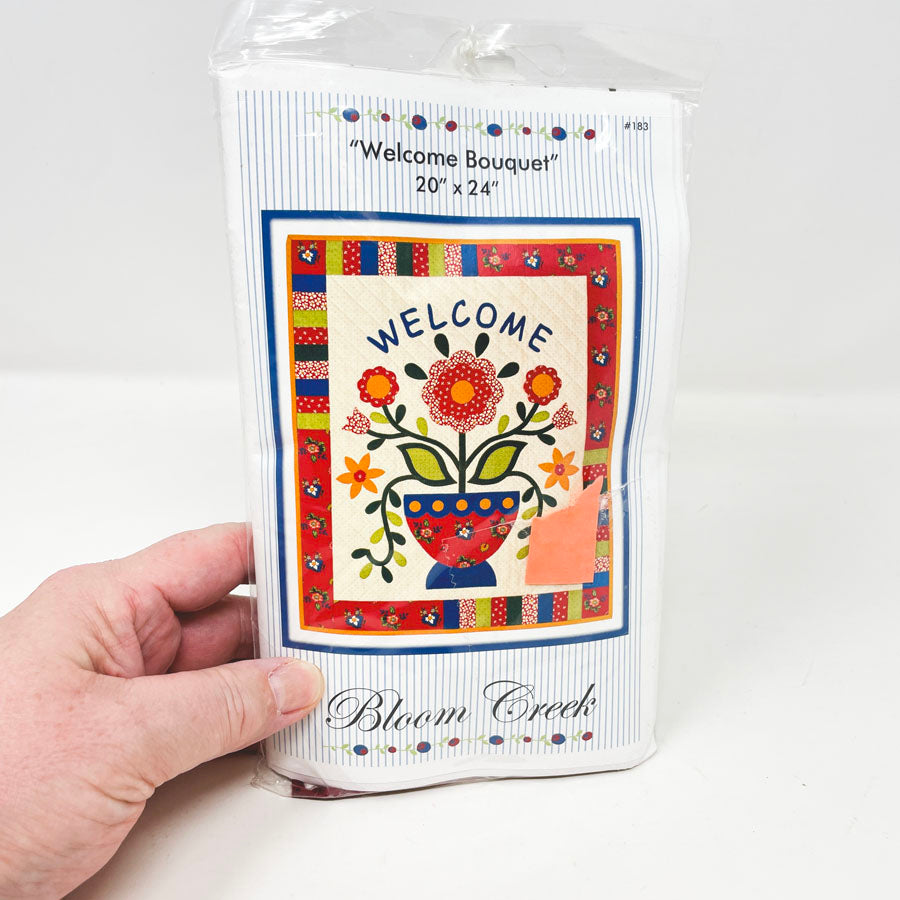 Bloom Creek Welcome Bouquet Quilt Panel Kit