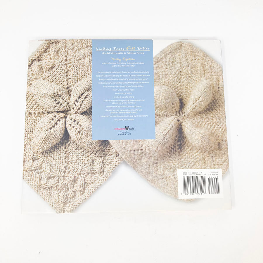 Knitting Never Felt Better Book by Nicky Epstein