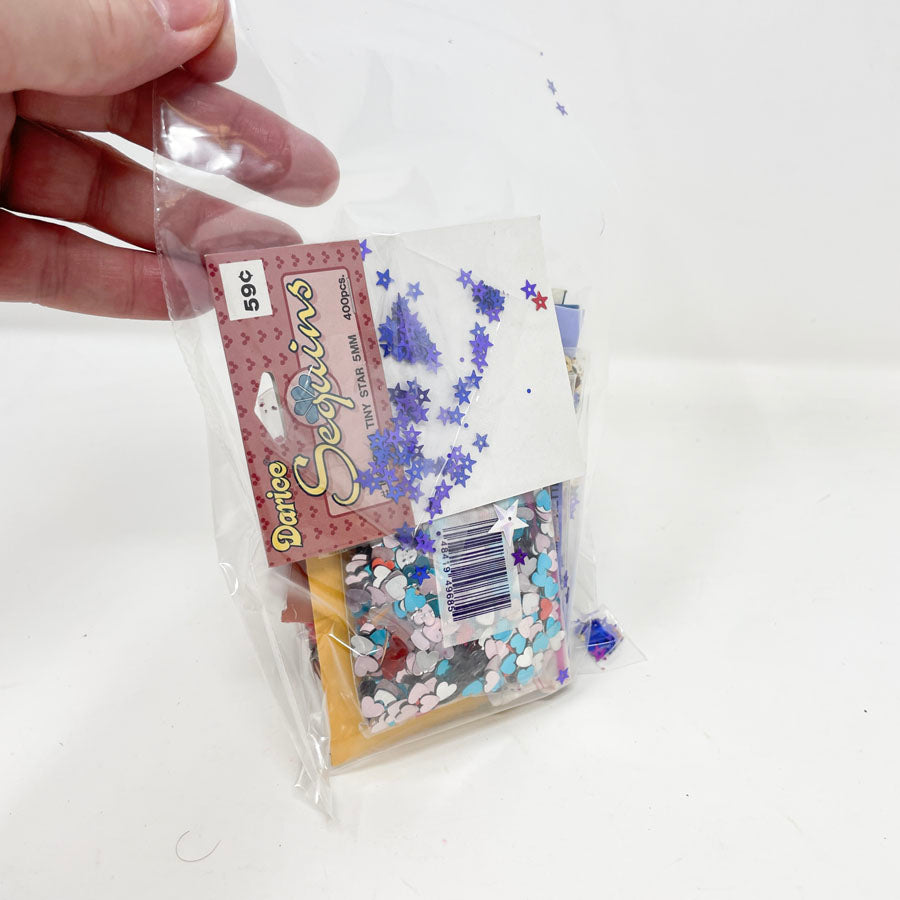 Big Bundle of Open Sequin Packs - Red/Blue