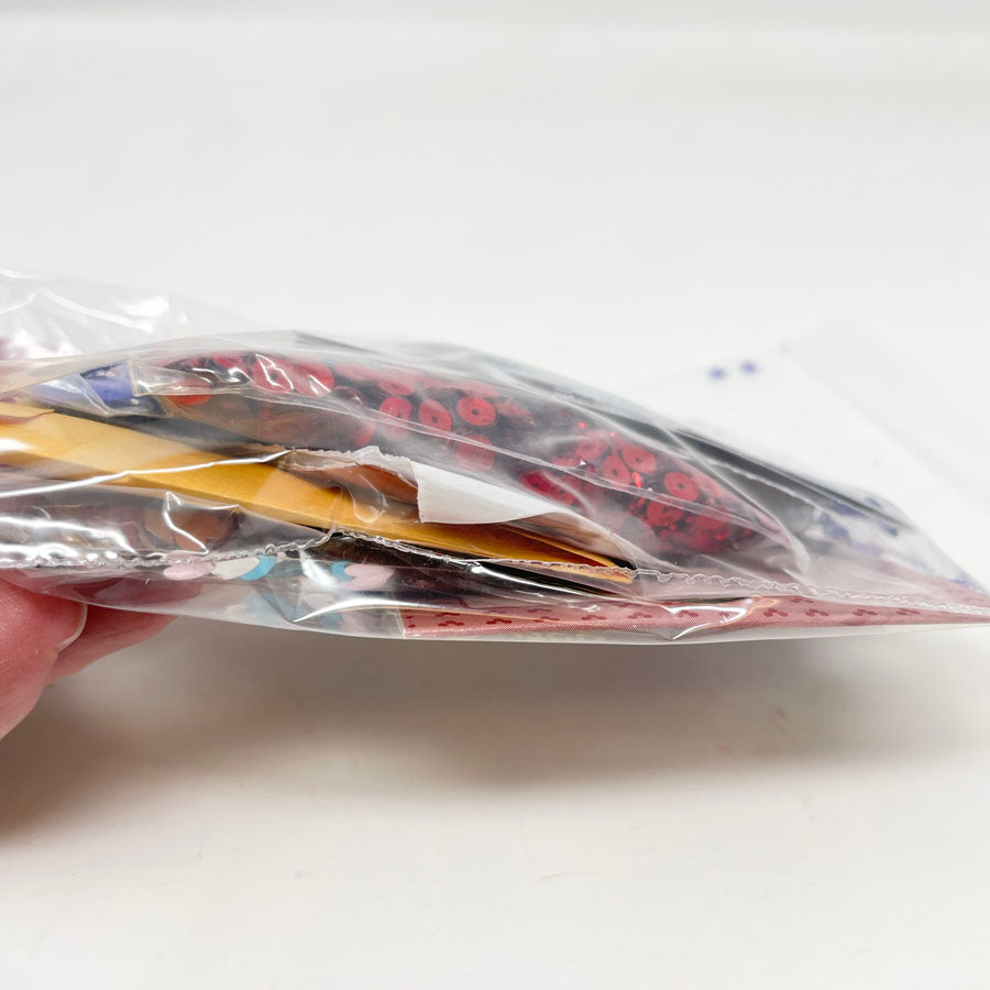 Big Bundle of Open Sequin Packs - Red/Blue