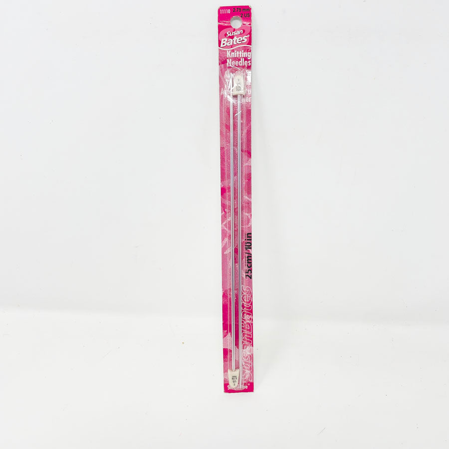 Susan Bates 10" Knitting Needles - Size 2