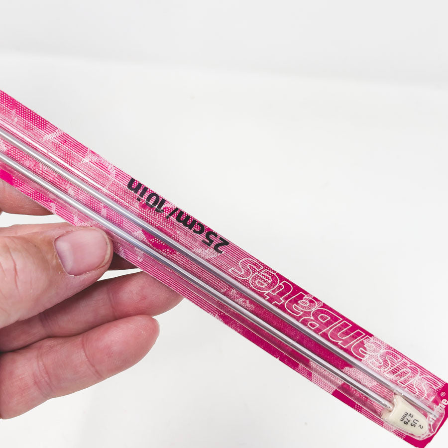 Susan Bates 10" Knitting Needles - Size 2