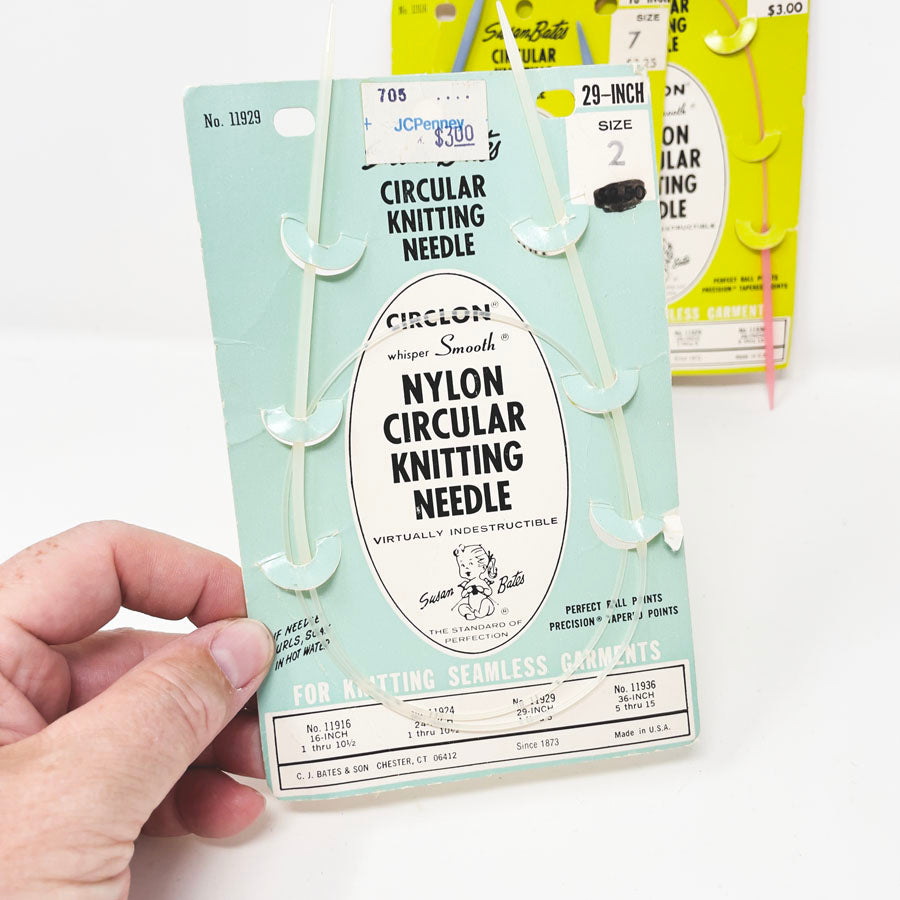 Circlon Nylon Circular Knitting Needles - Pick a Size