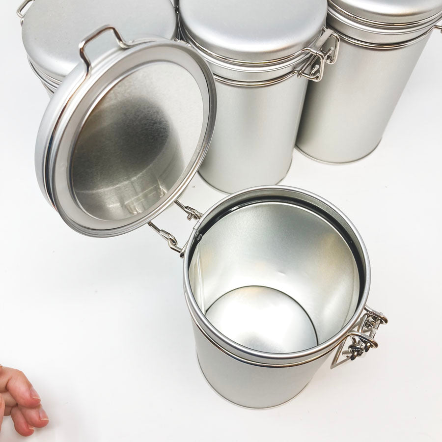 Aluminum Storage Containers with Lid/Clasp (1)